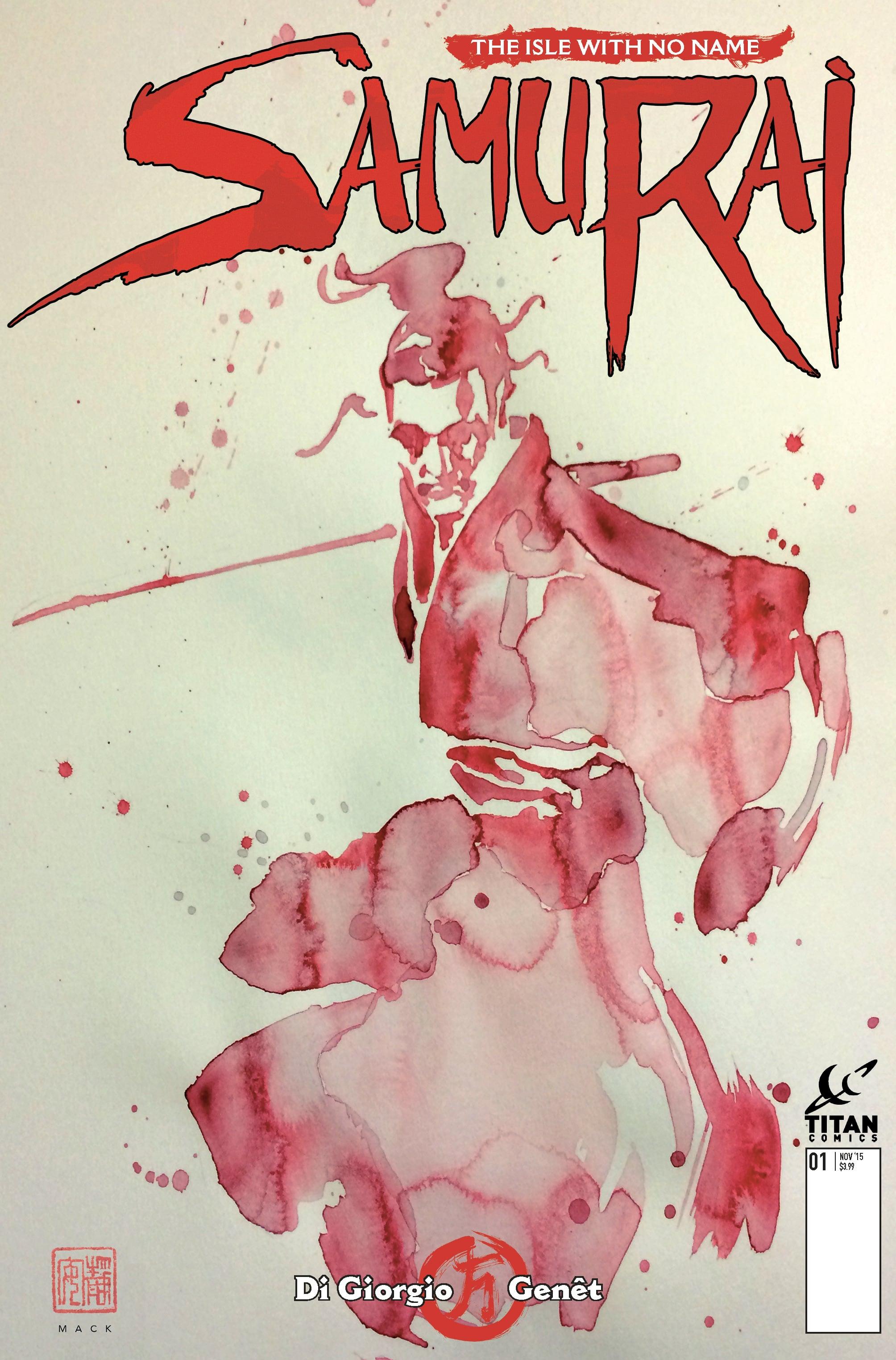 Samurai #1 Cover B by David Mack