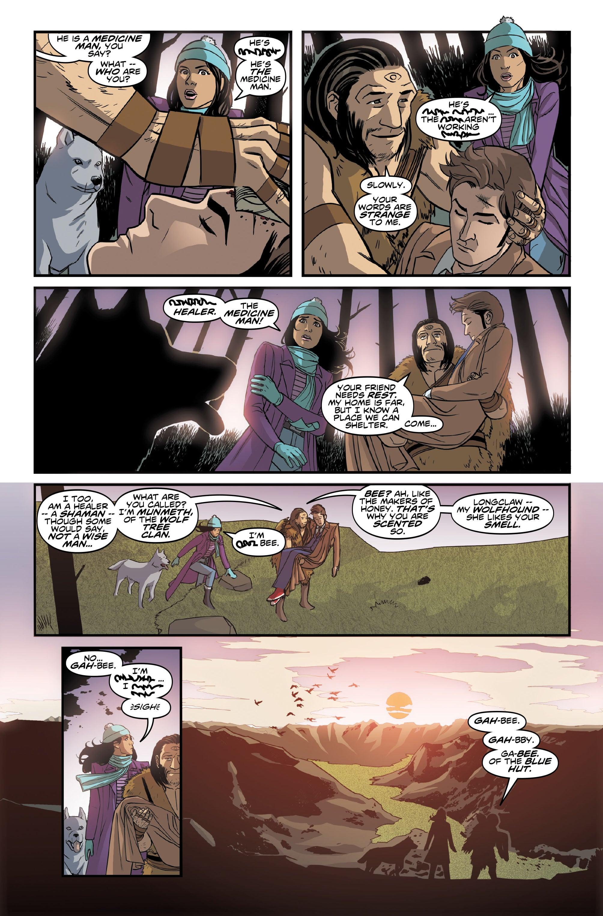 Doctor Who: The Tenth Doctor: Year Two #4 Preview Page