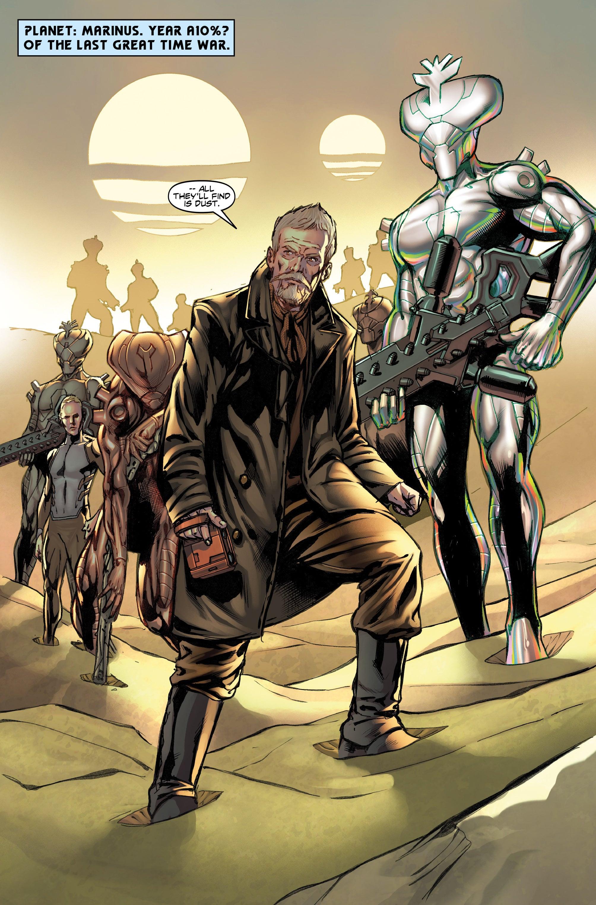 Doctor Who: Four Doctors Preview Page
