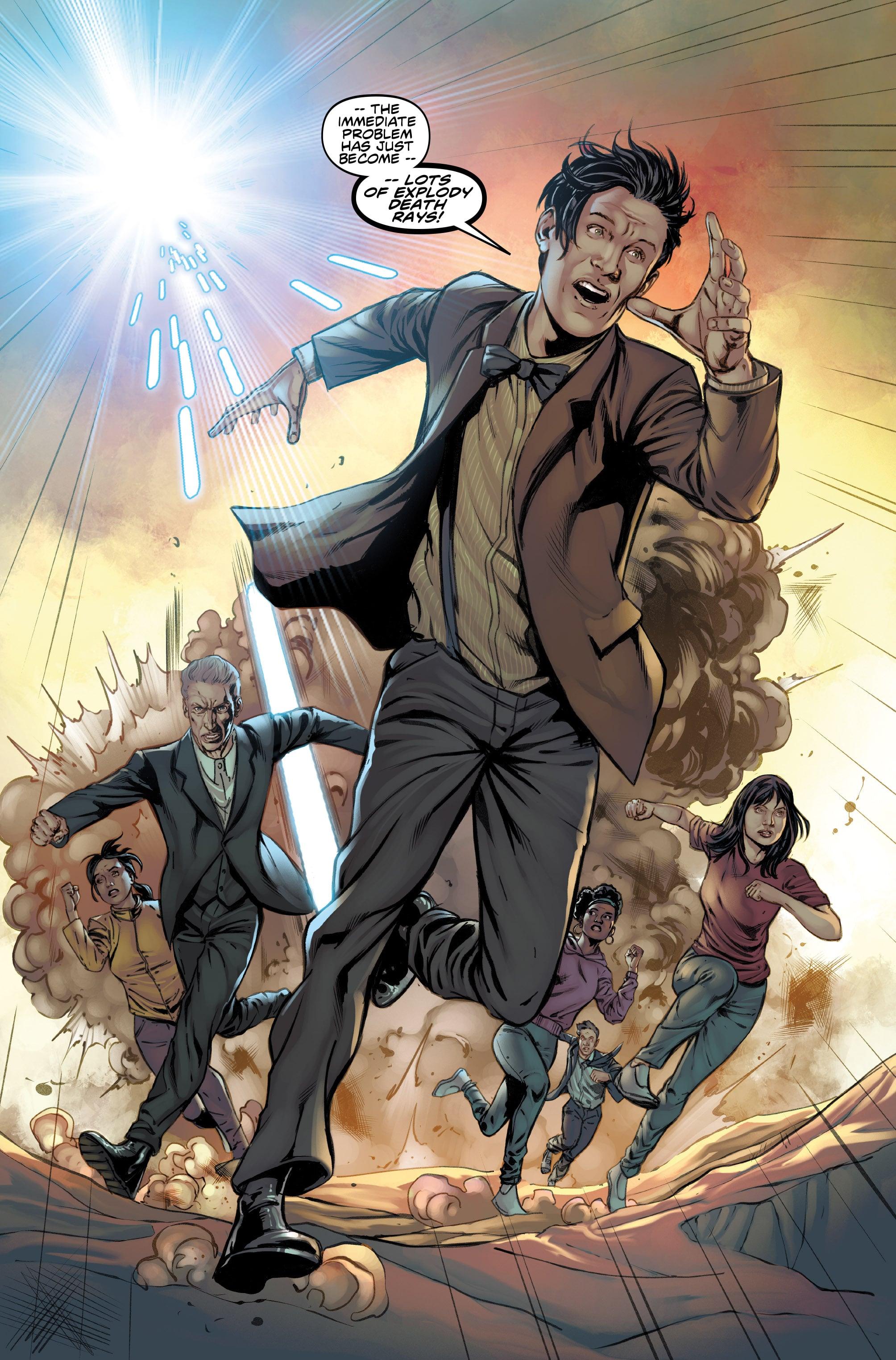 Doctor Who: Four Doctors Preview Page