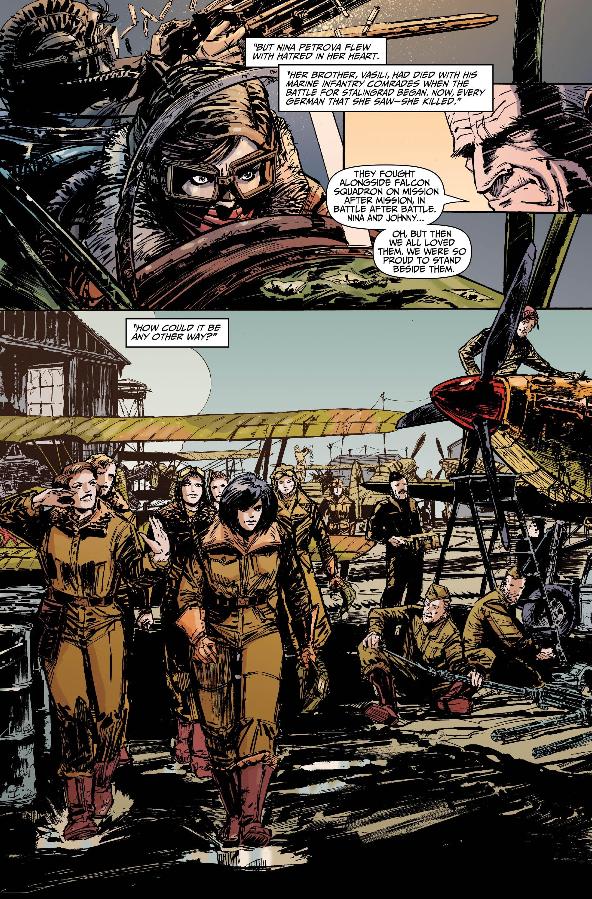 Johnny Red #3 Preview Page