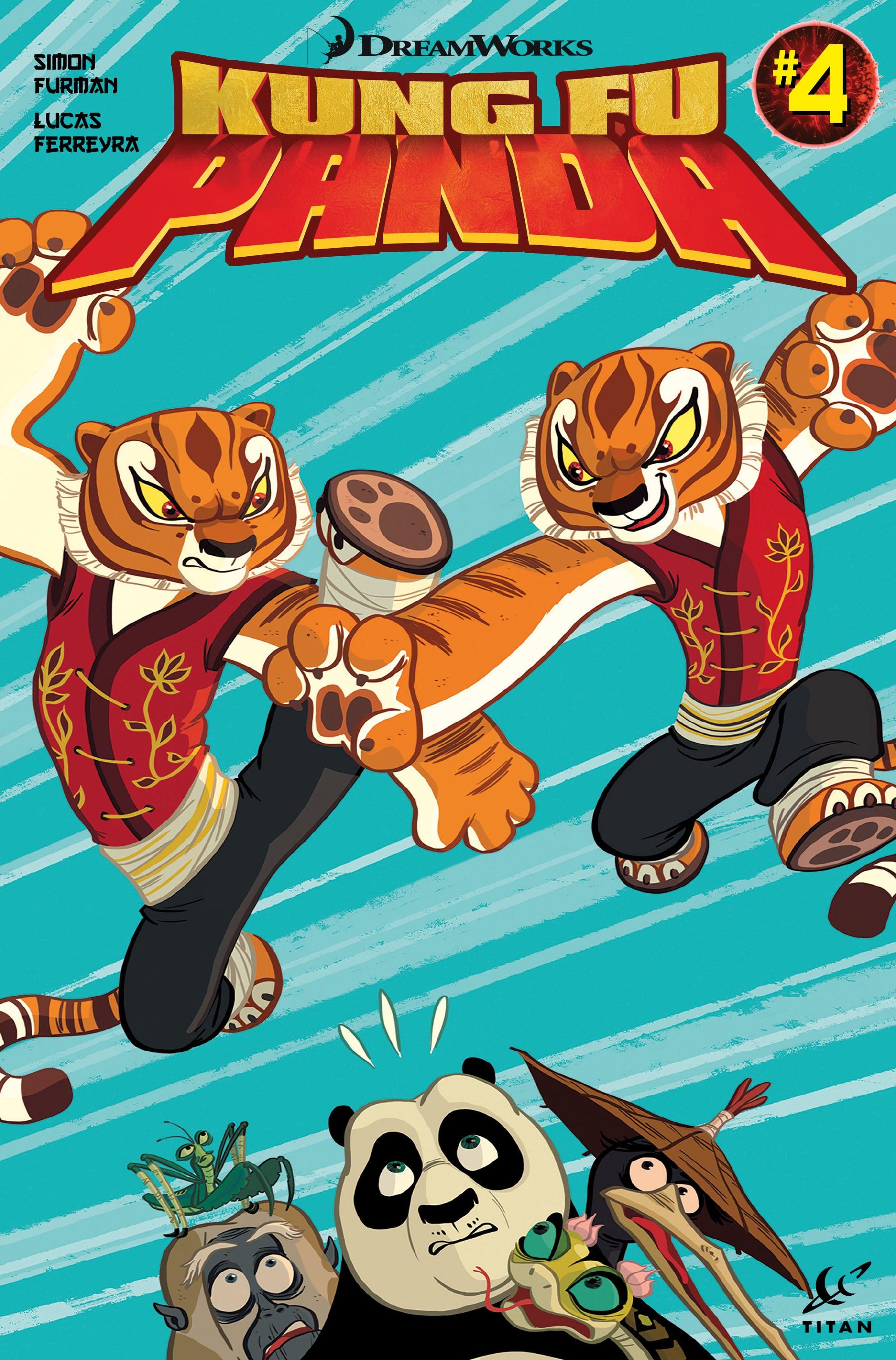 Kung Fu Panda #4 Cover