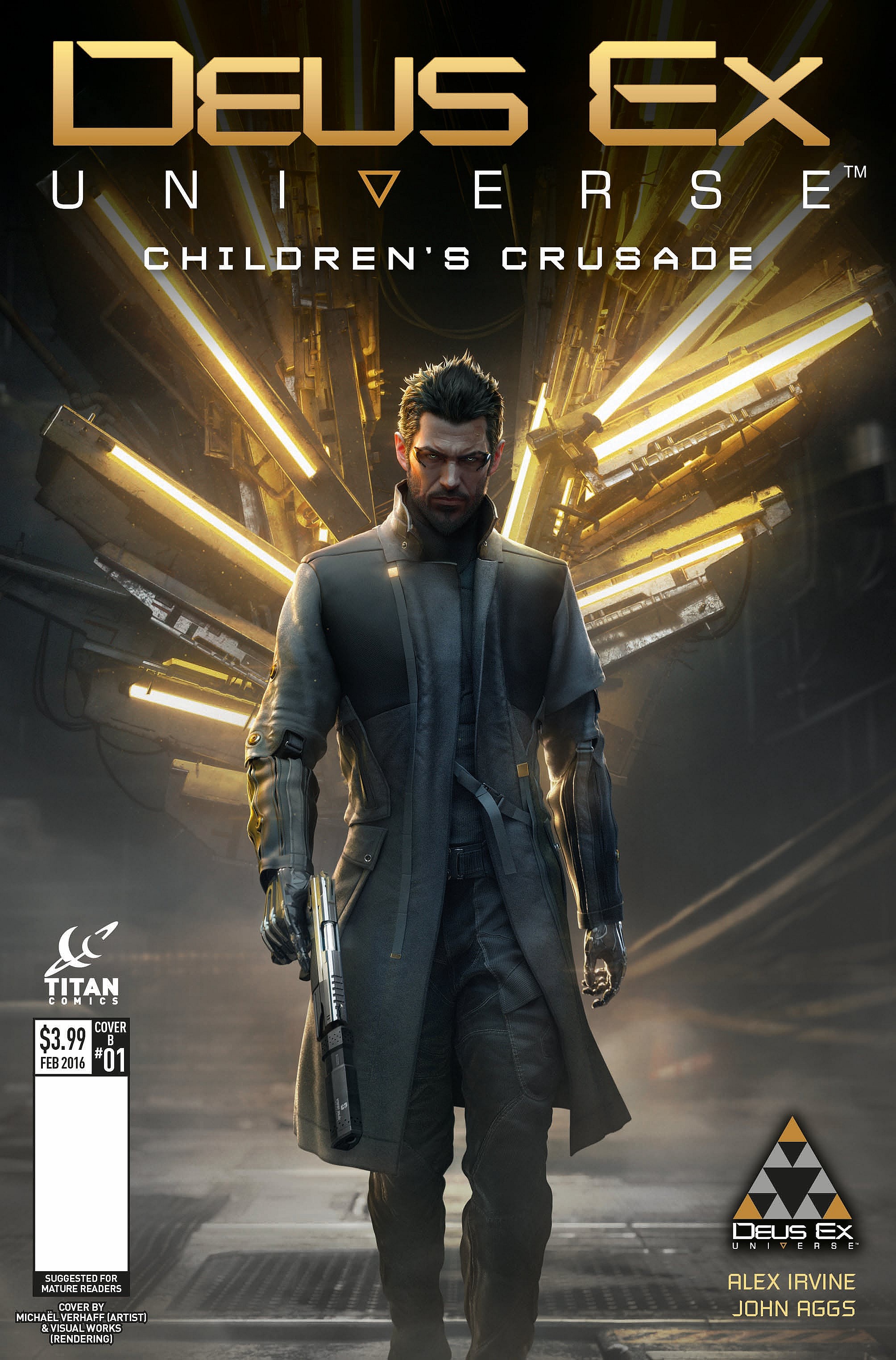 Deus Ex #1 Cover