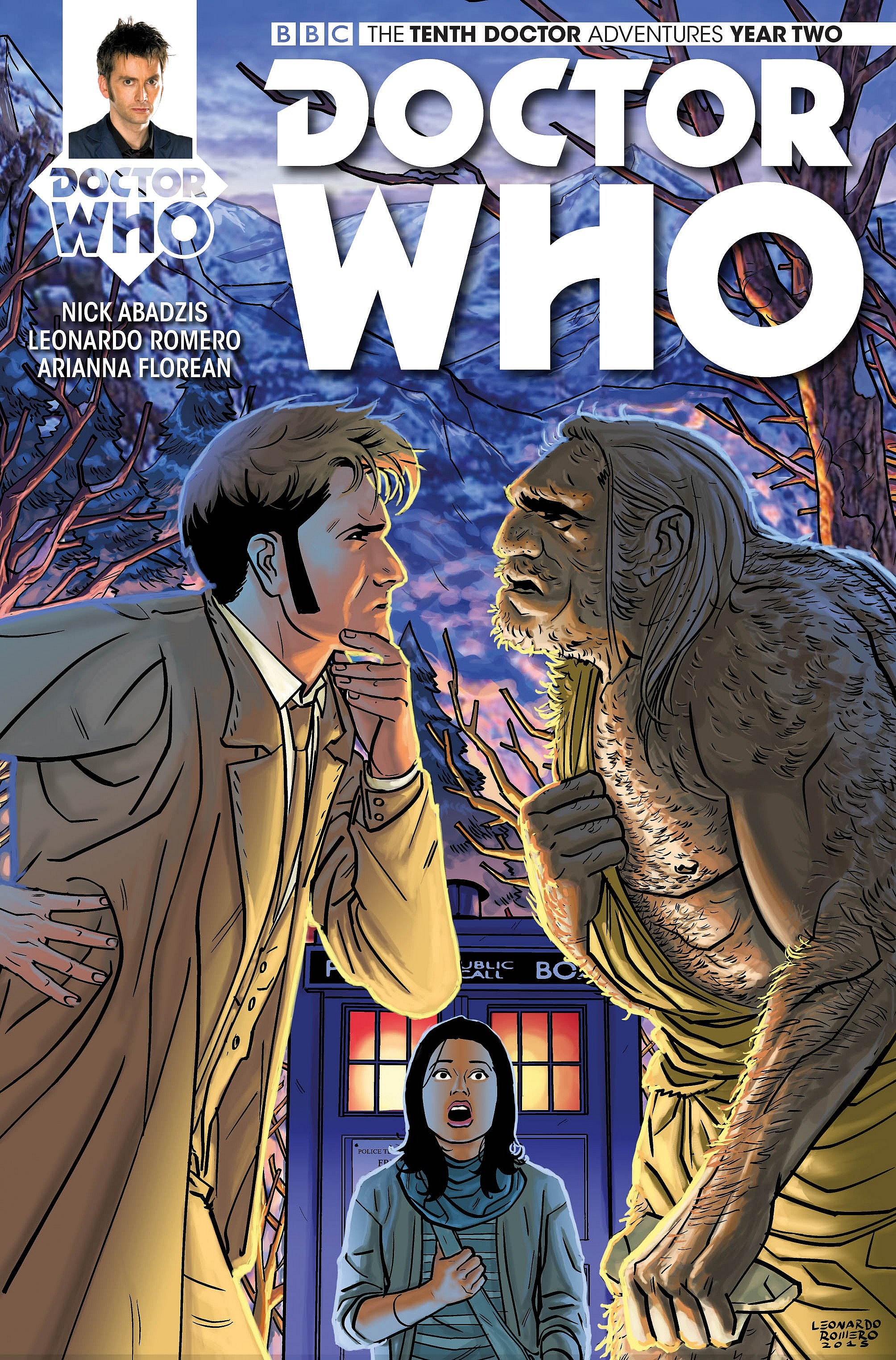 Doctor Who: The Tenth Doctor: Year Two #4 Cover