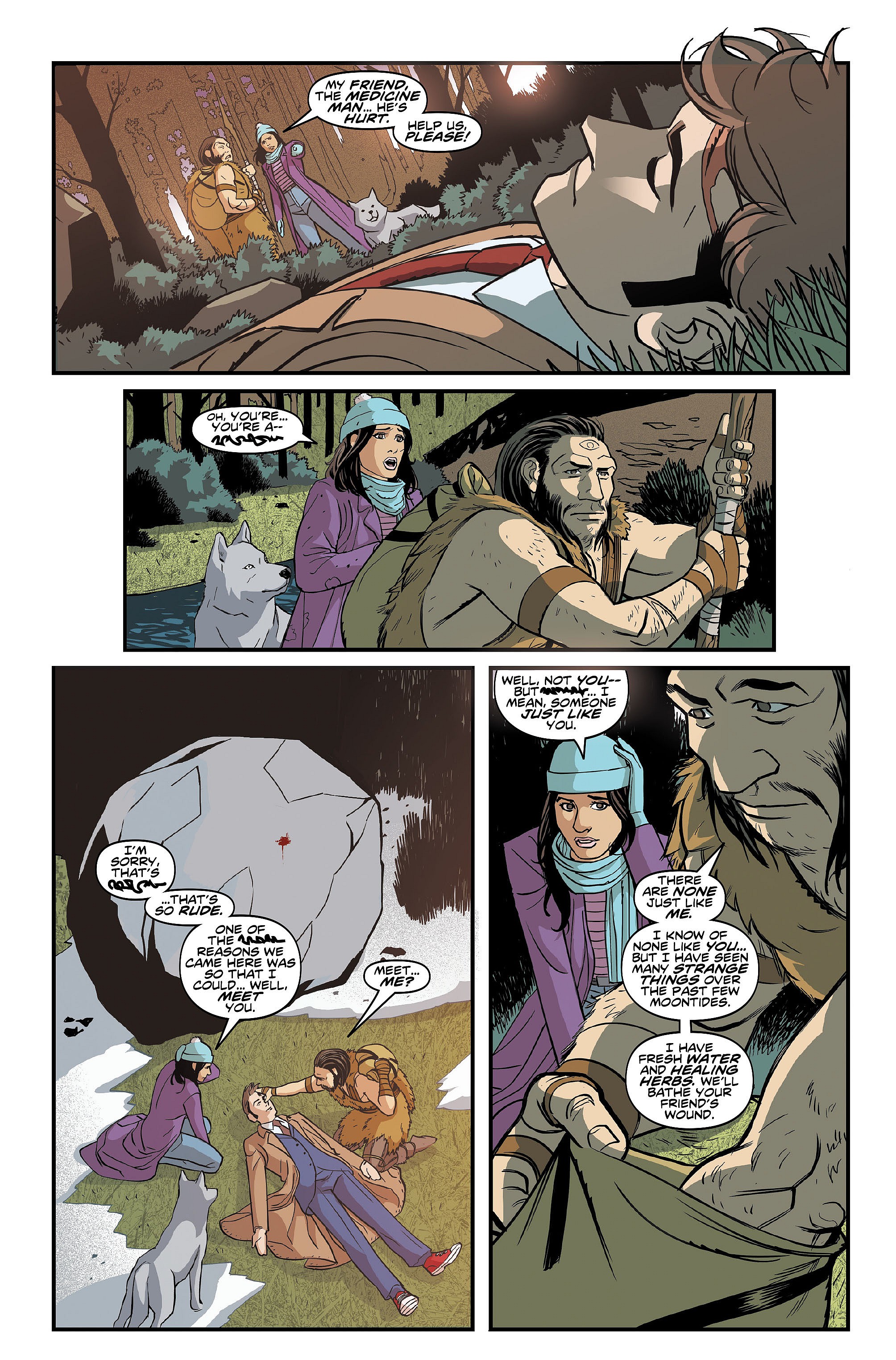 Doctor Who: The Tenth Doctor: Year Two #4 Preview Page