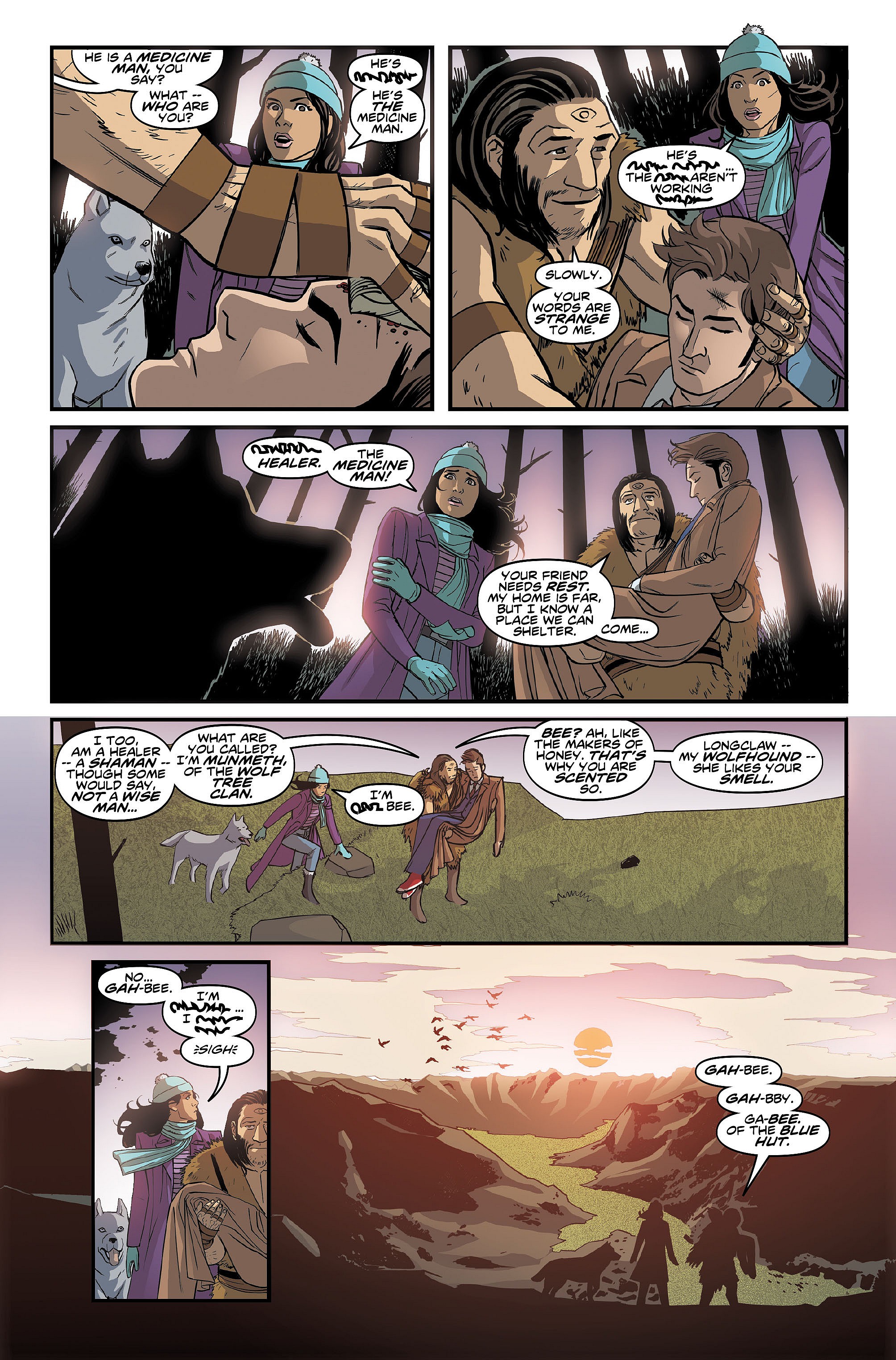 Doctor Who: The Tenth Doctor: Year Two #4 Preview Page