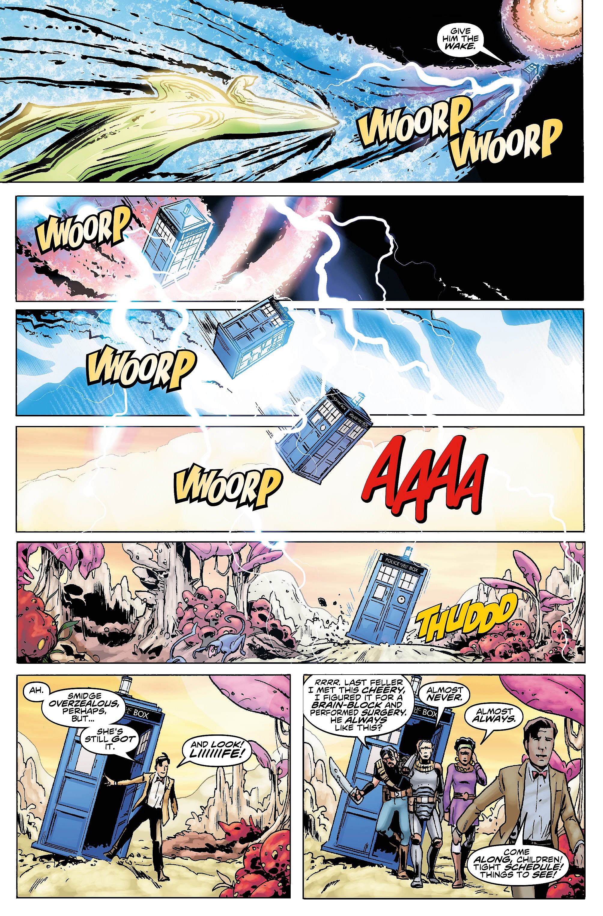 Doctor Who: The Eleventh Doctor #2.5 Preview Page