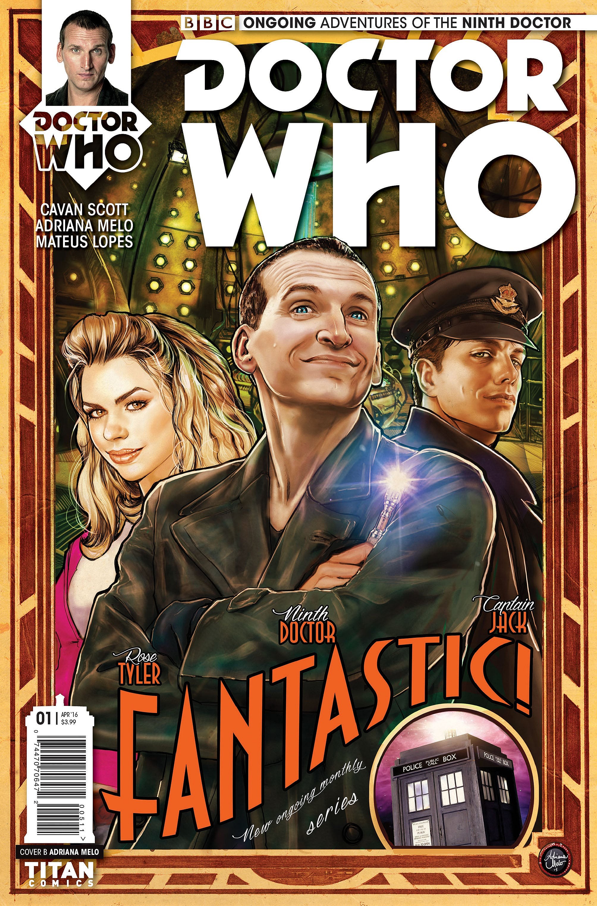 Doctor Who: The Ninth Doctor #1 Cover