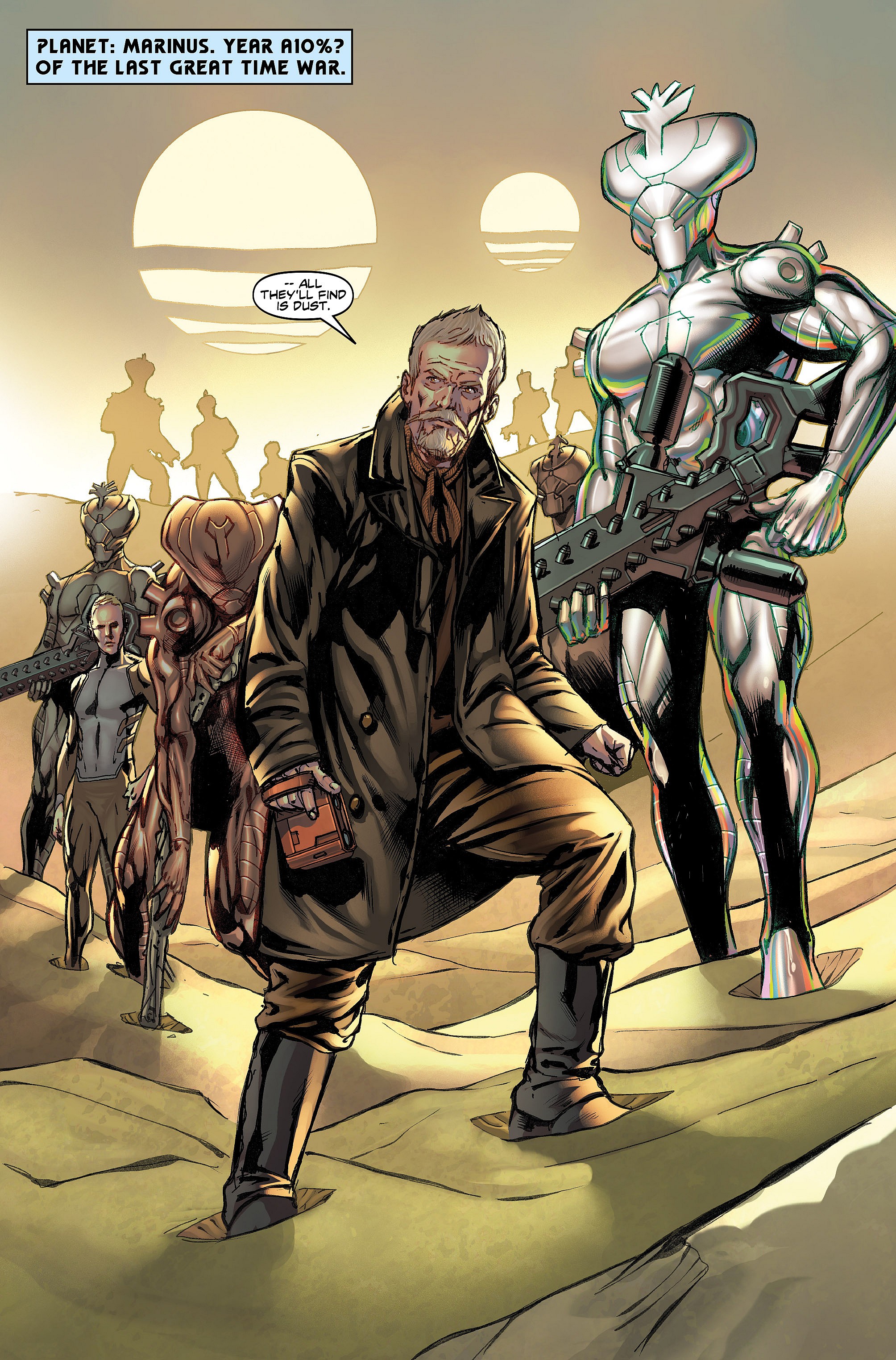 Doctor Who: Four Doctors Preview Page