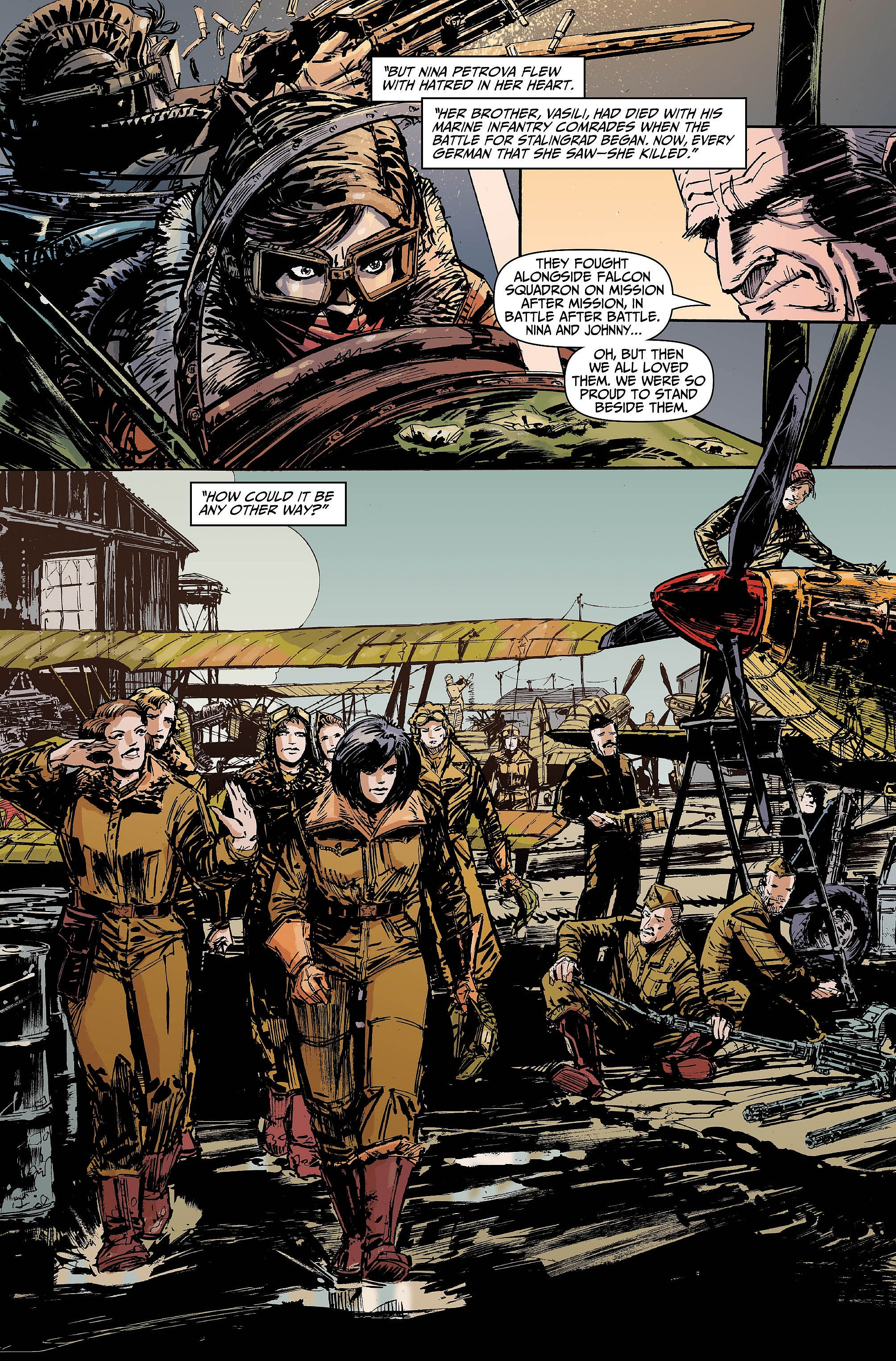 Johnny Red #3 Preview Page