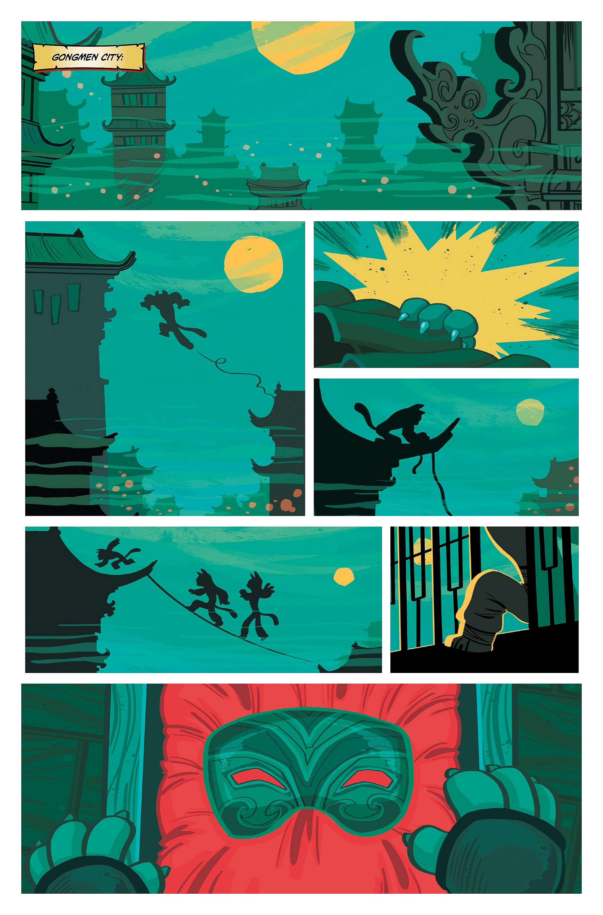 Kung Fu Panda #4 Preview Page