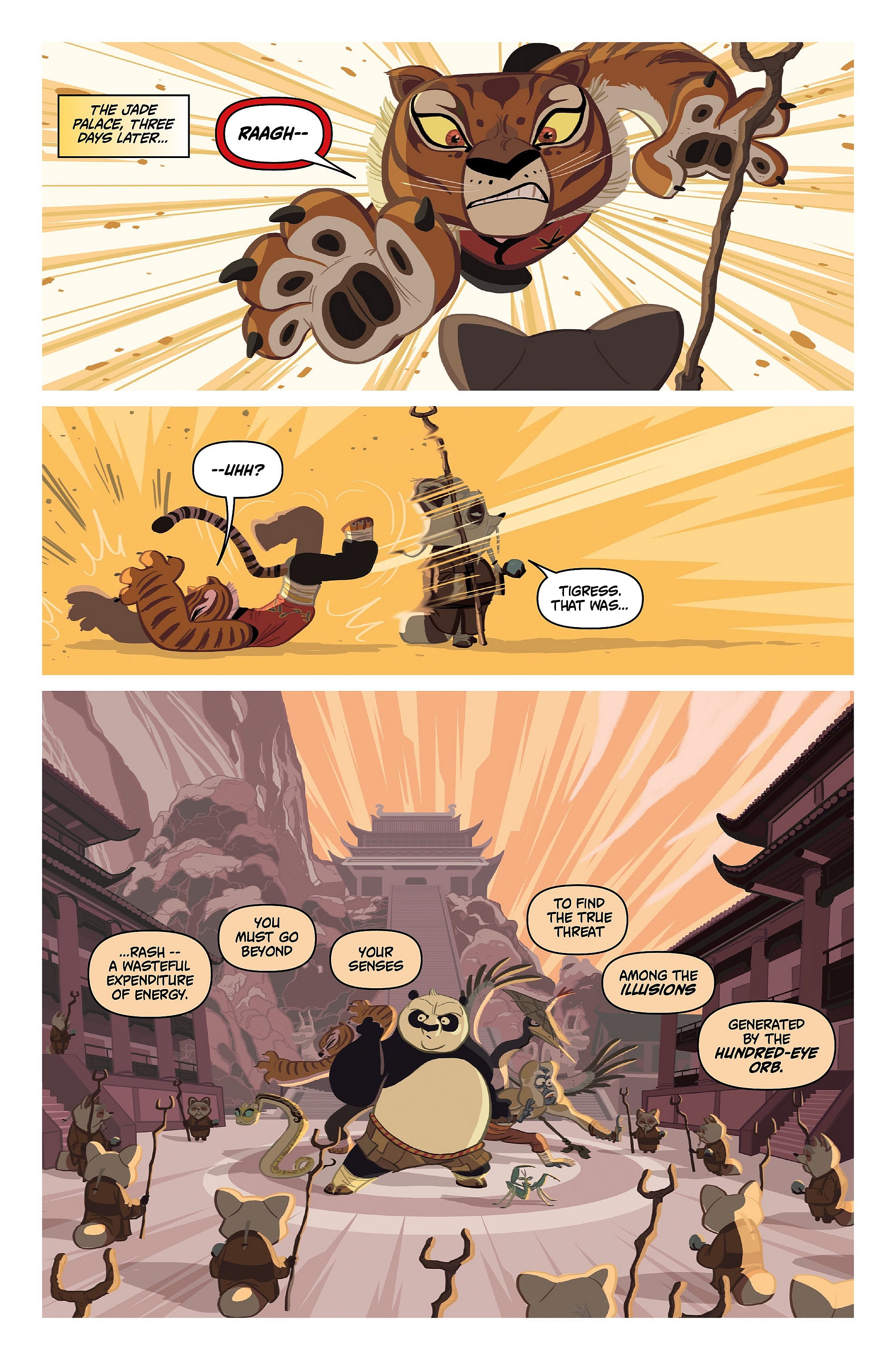 Kung Fu Panda #4 Preview Page
