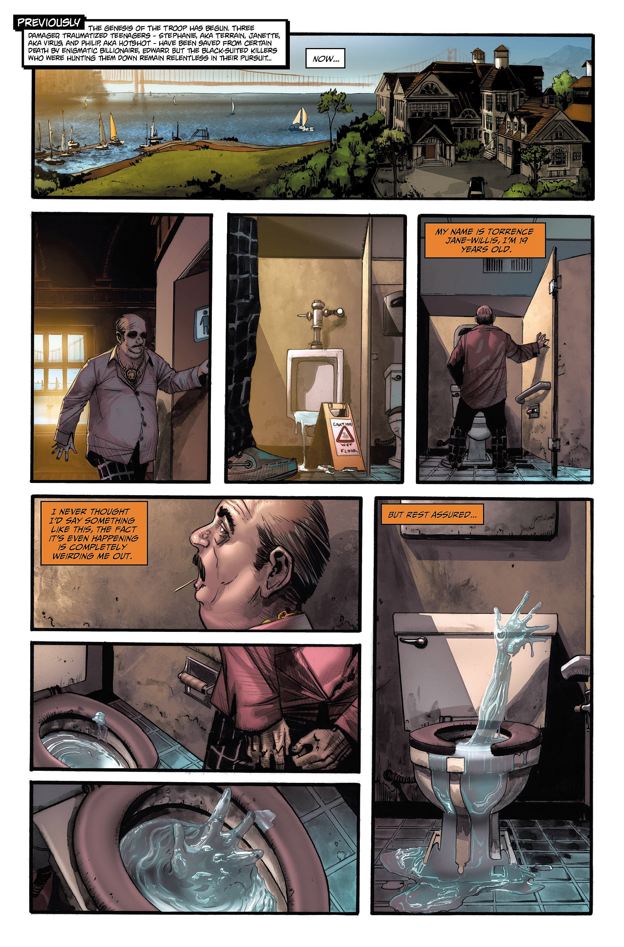 The Troop #2 Preview Page