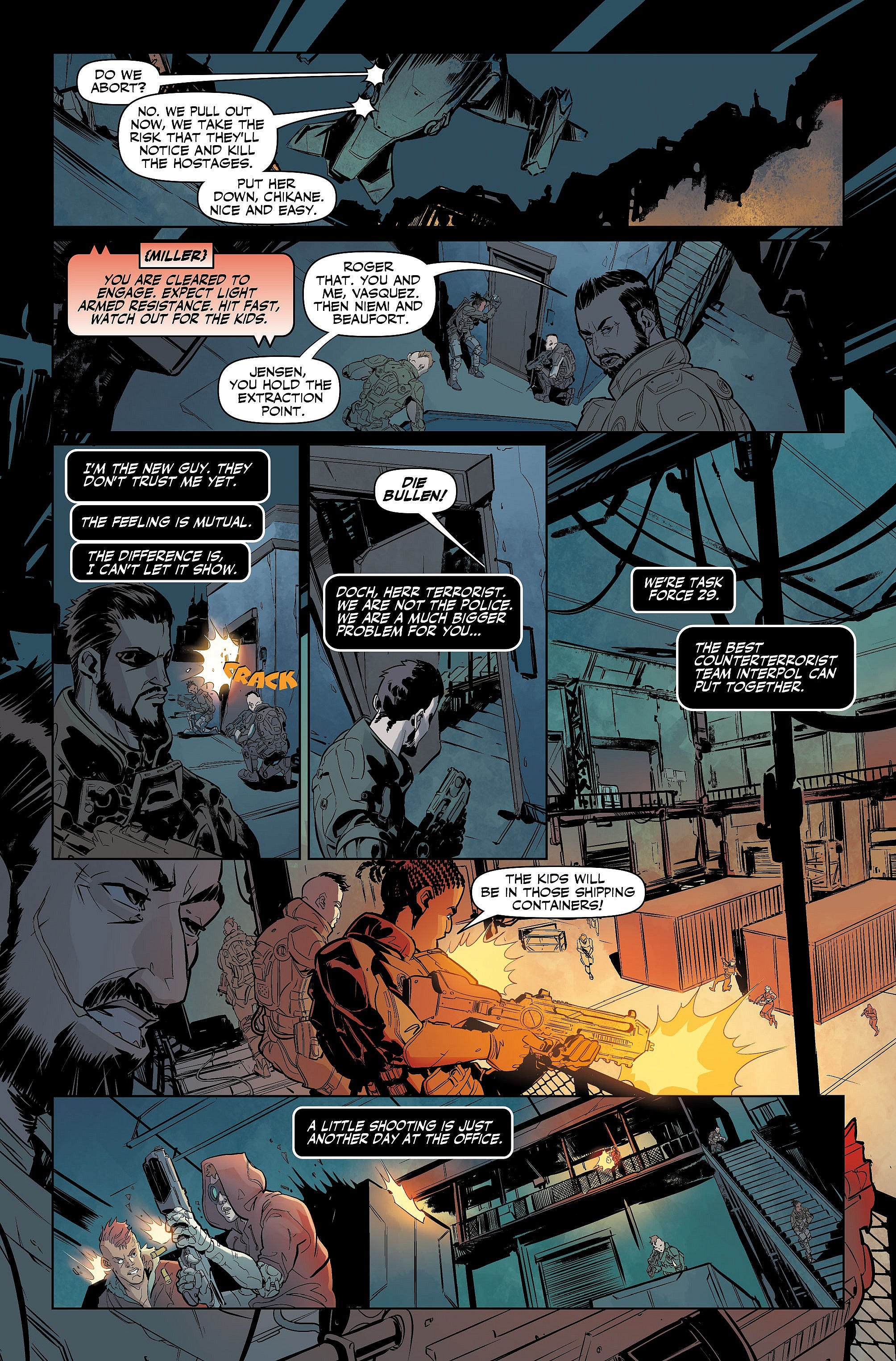 Deus Ex #1 Preview Page