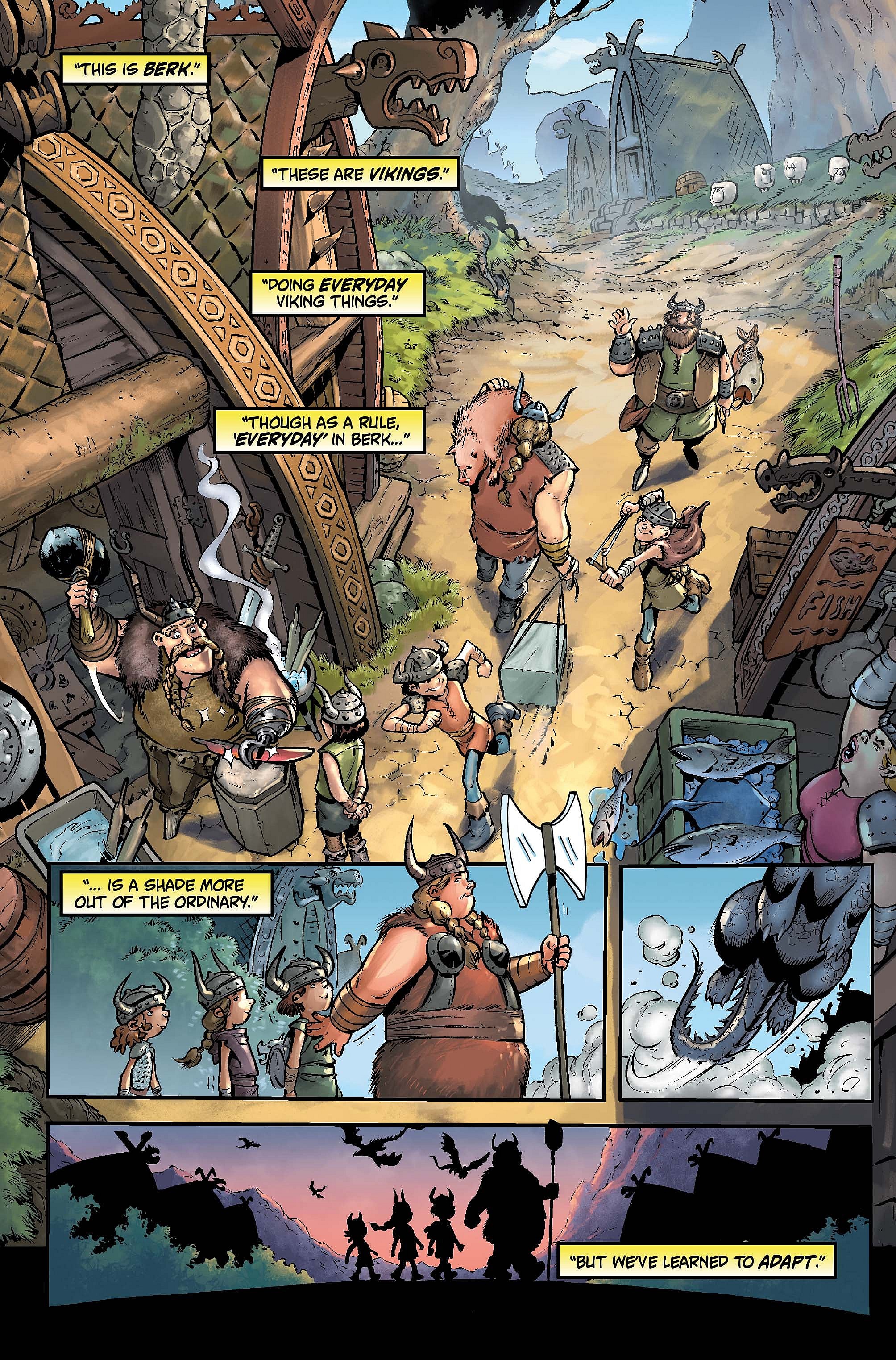 Dragons: Riders of Berk: Tales from Berk Preview Page