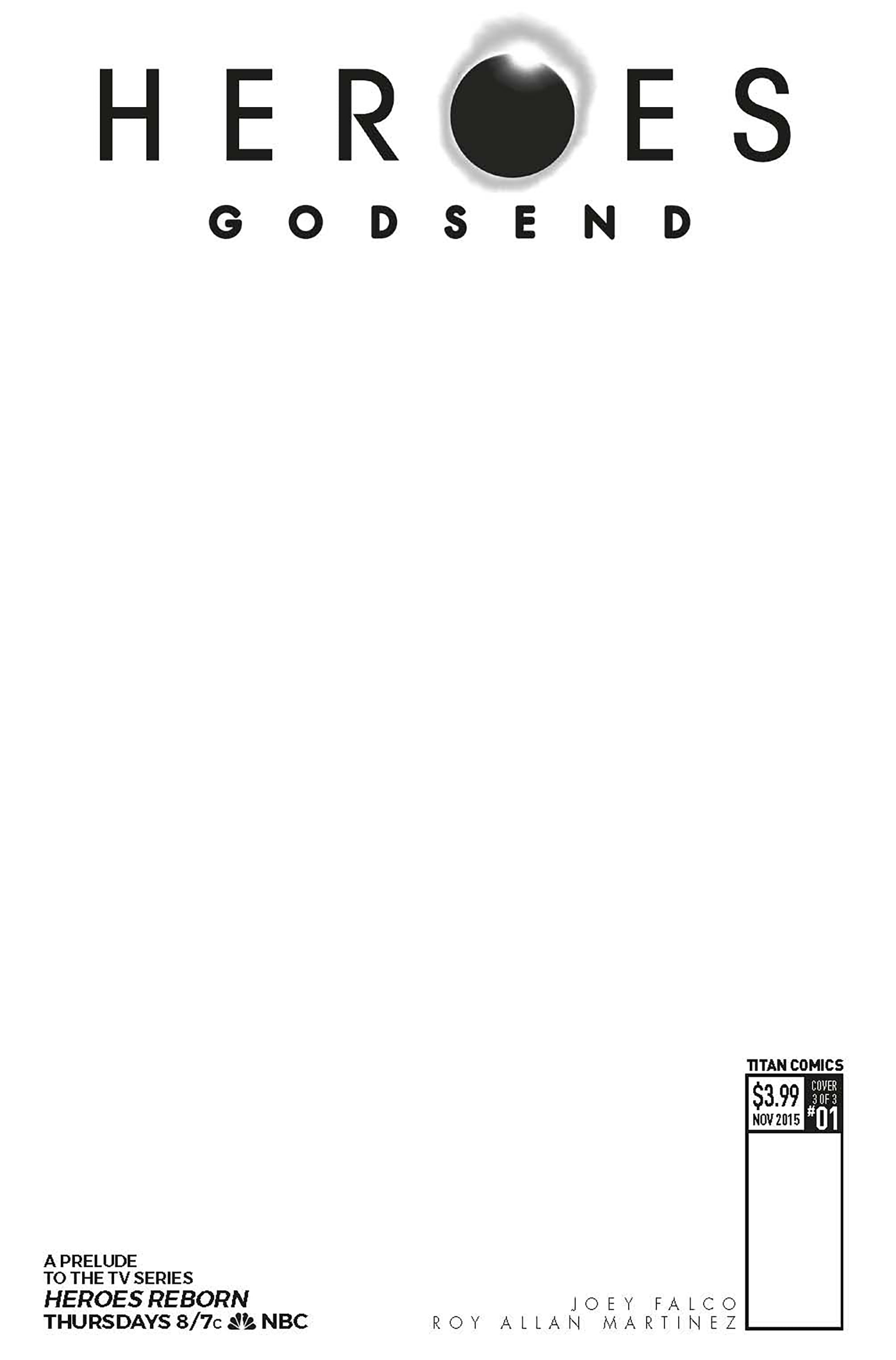 Heroes: Godsend #1 Cover