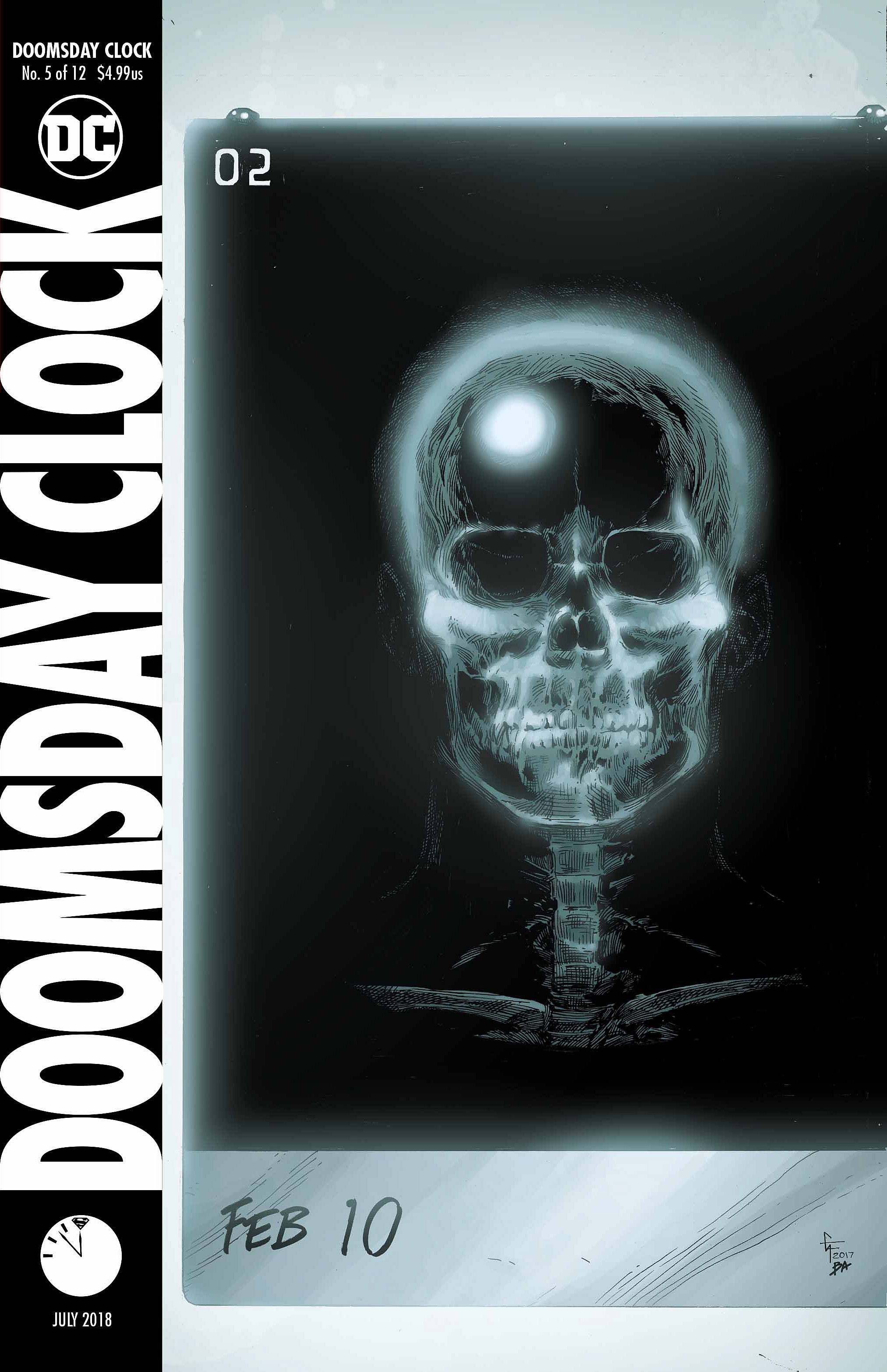 Doomsday Clock #5 Cover - DC Comics
