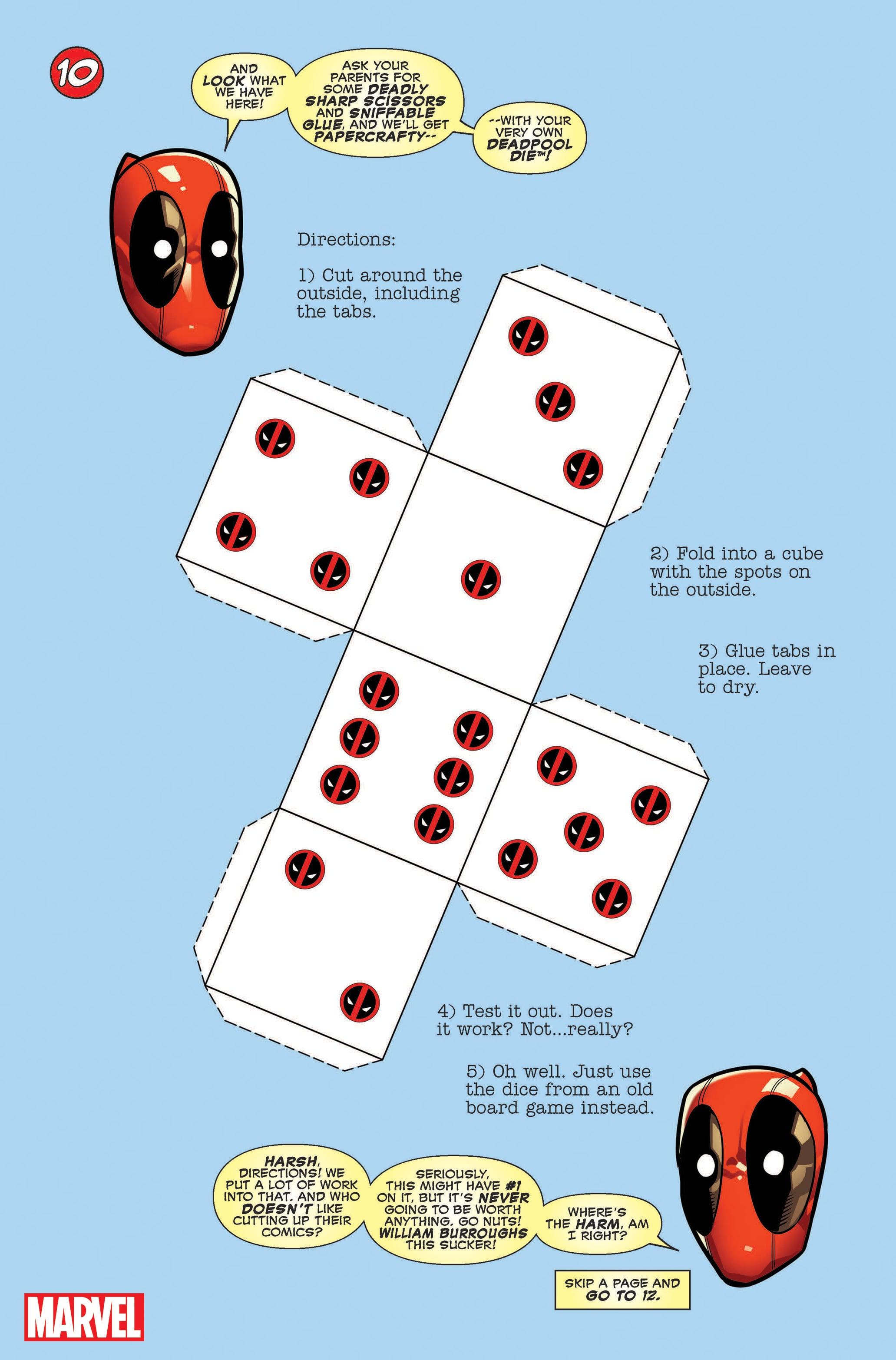 You Are Deadpool Die