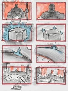 Justice League - Zack Snyder Darkseid Storyboard