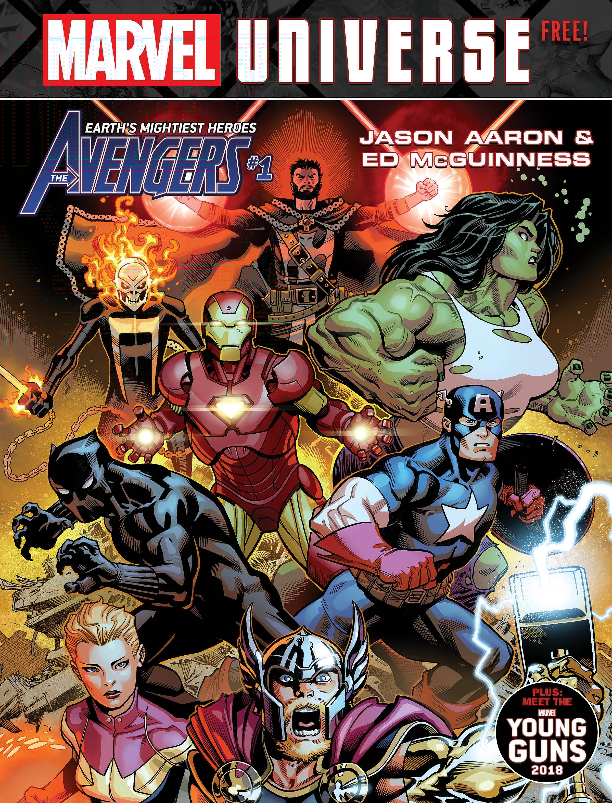 Avengers Magazine Cover