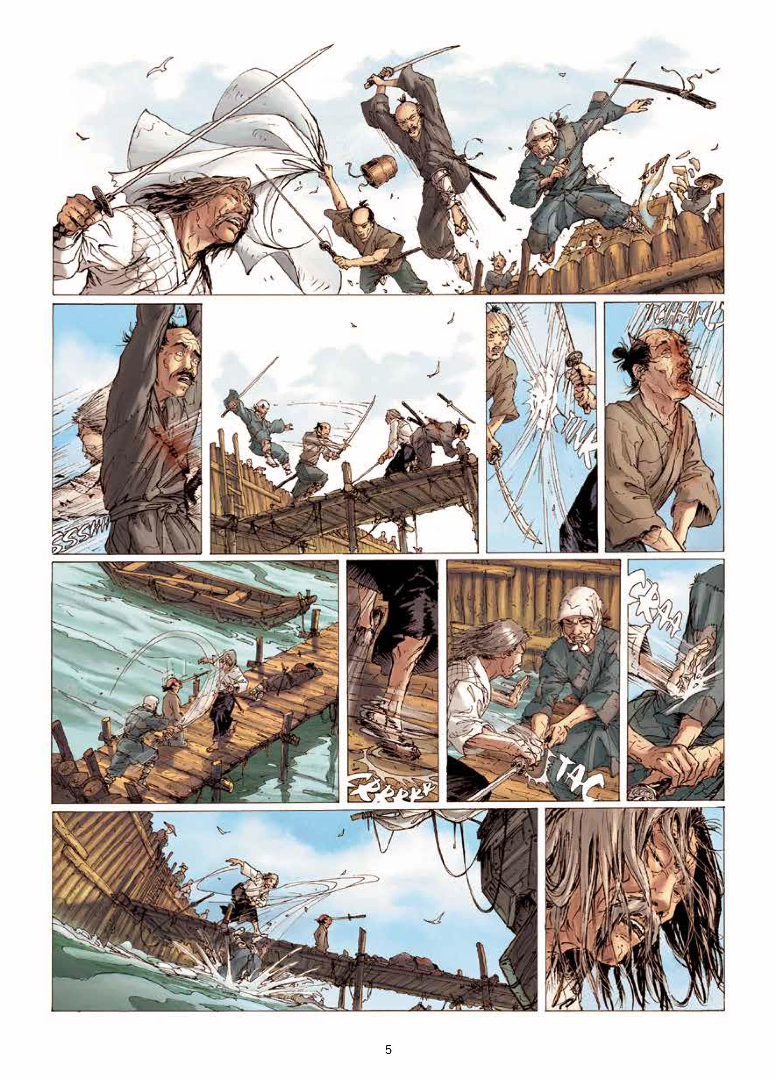 Samurai #1 Preview Page