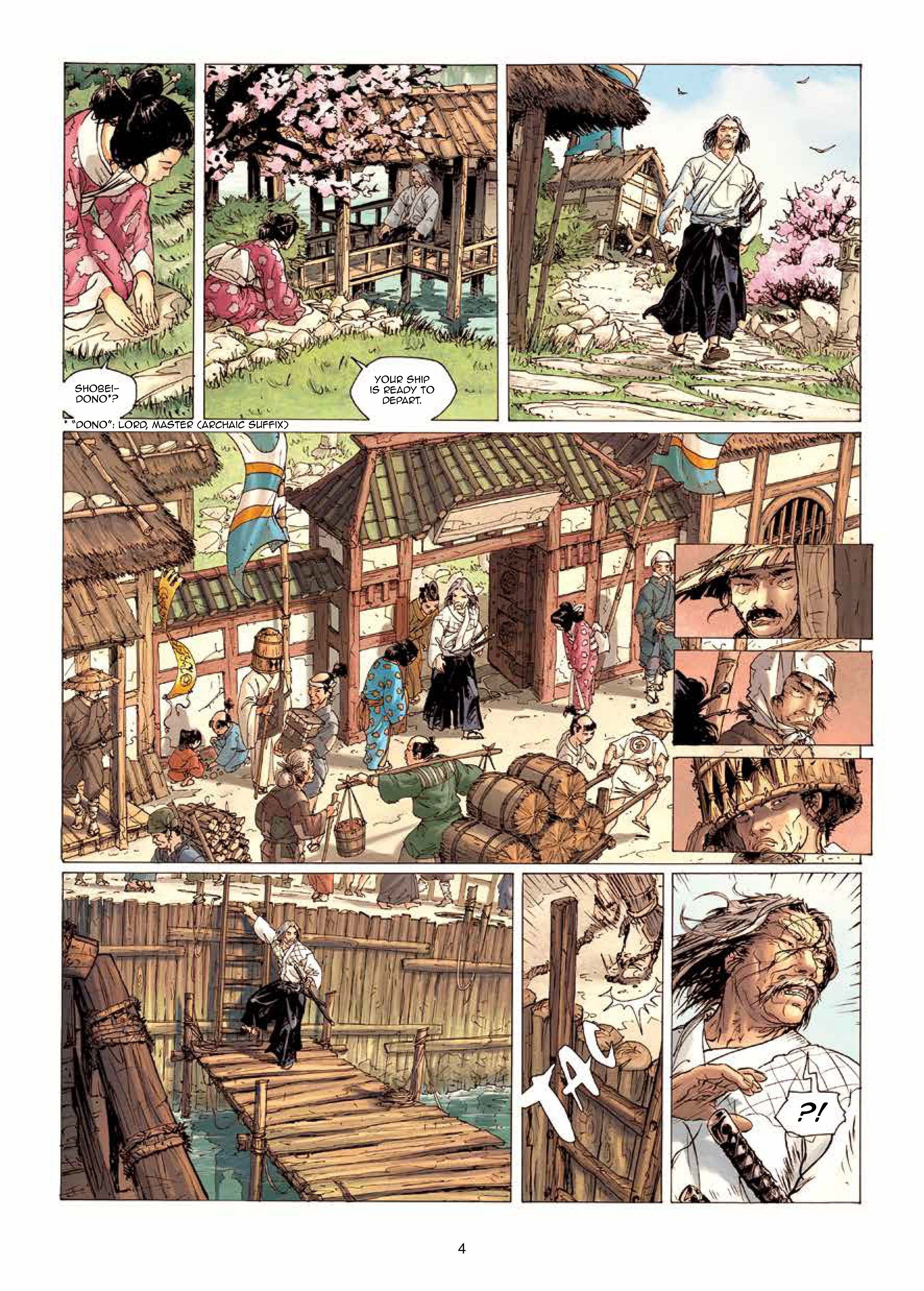 Samurai #1 Preview Page