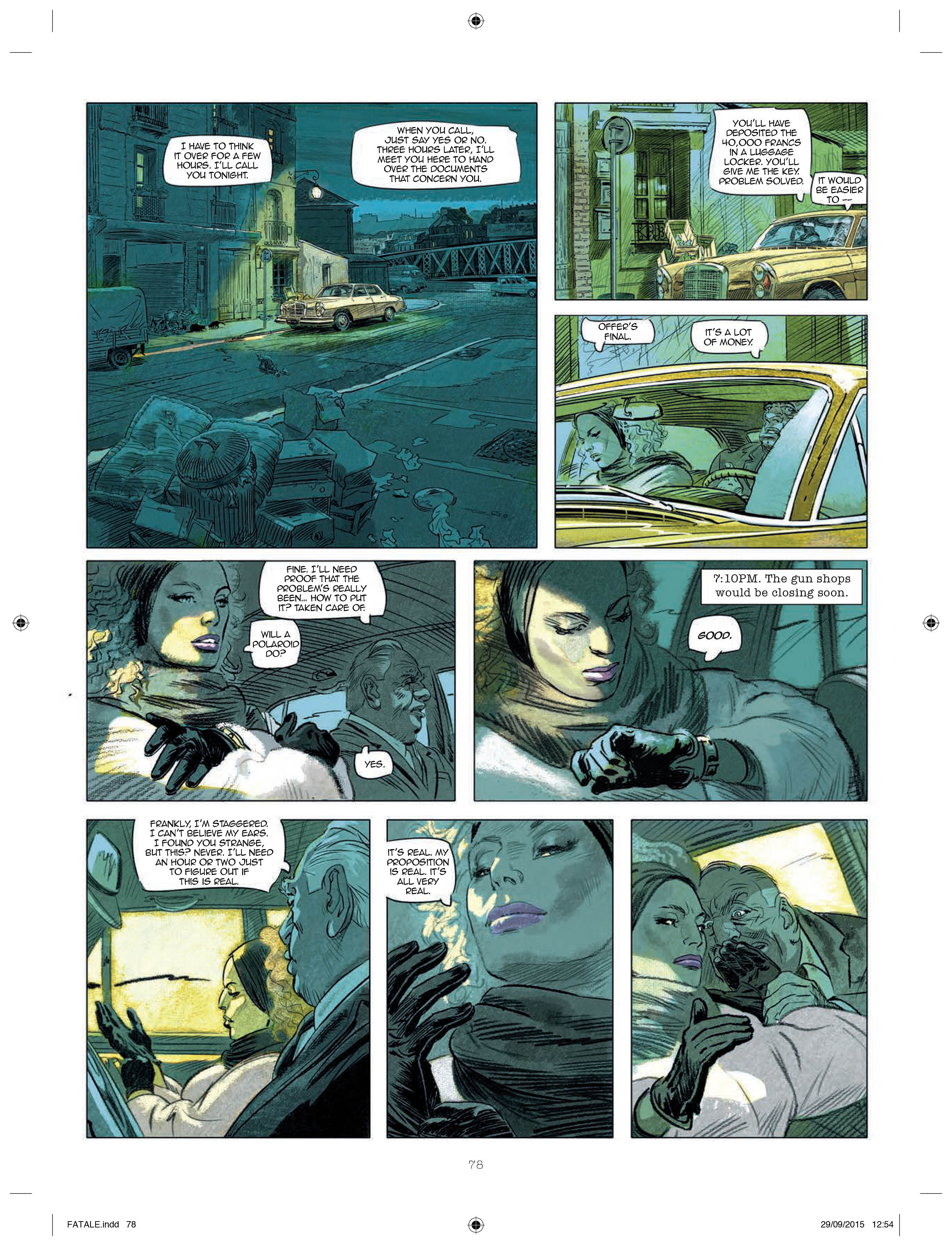 Manchette Fatale Preview Page