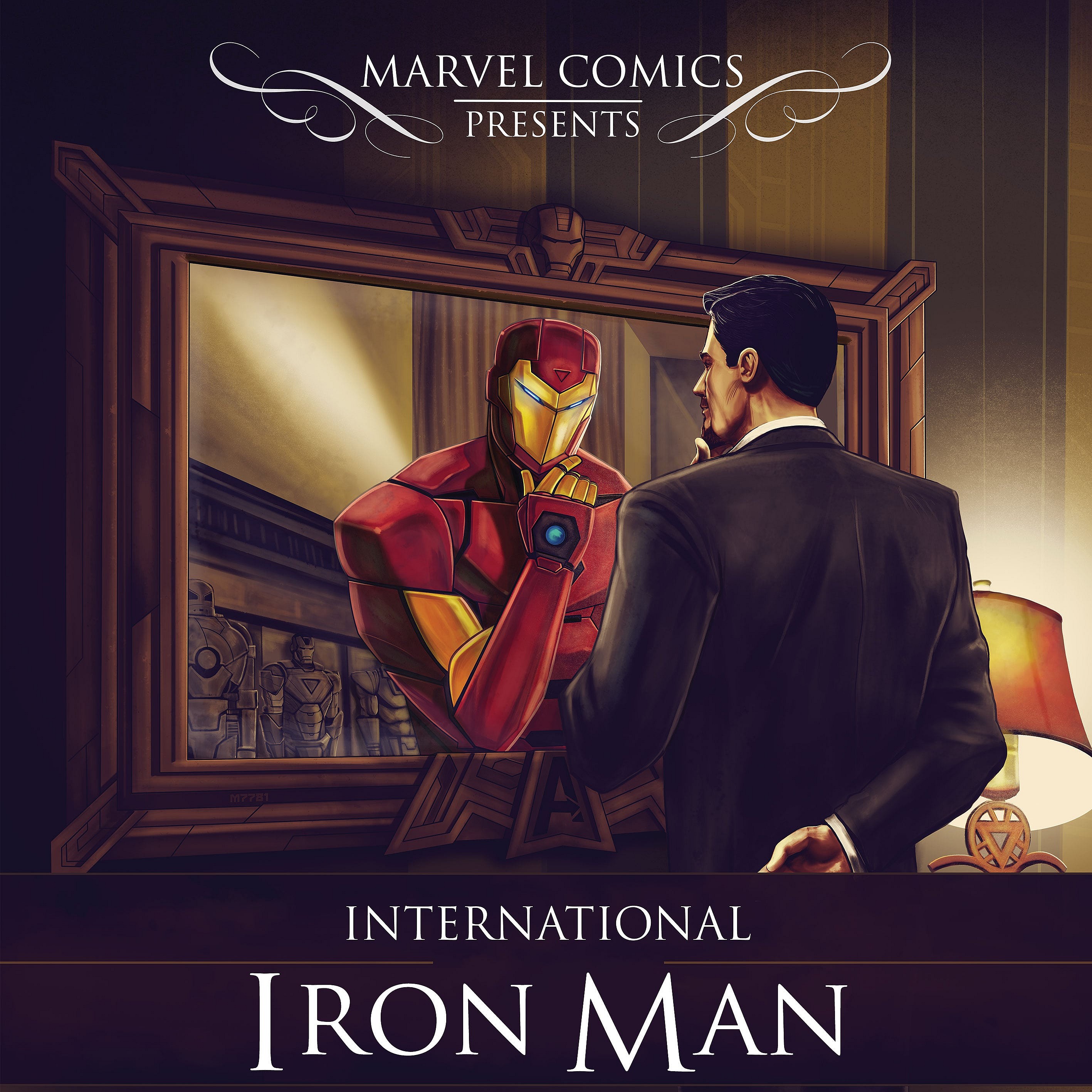 International Iron Man #1 Cover