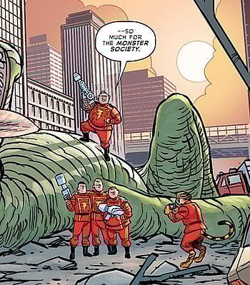 The Lieutenant Marvels in "Multiversity" - Art by Cameron Stewart 