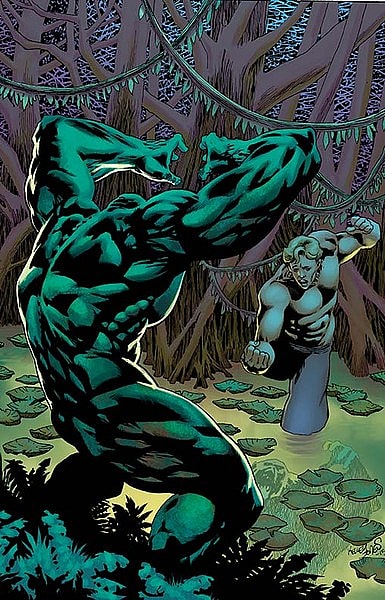 SWAMP THING #4 Cover