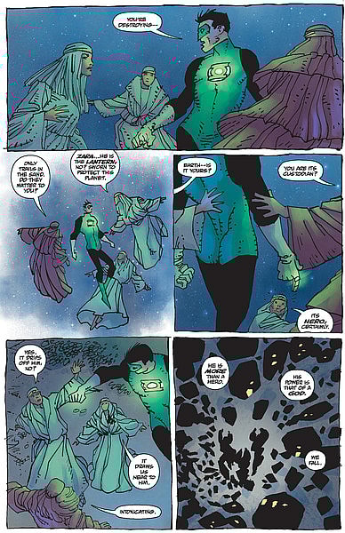 Dark Knight III #3 Mini-Comic Preview Page