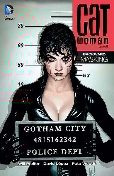 CATWOMAN VOL. 5: BACKWARD MASKING TP Cover