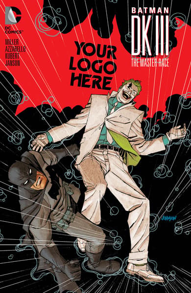 Dark Knight III: The Master Race Variant Cover by Dave Johnson