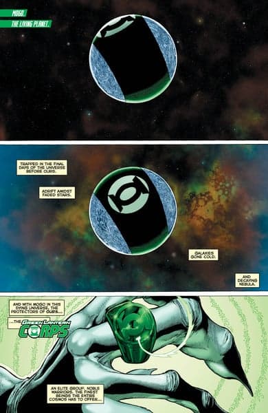 Green Lantern Corps: Edge of Oblivion #1 Preview Page