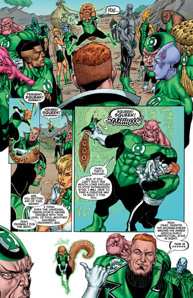 Green Lantern Corps: Edge of Oblivion #1 Preview Page