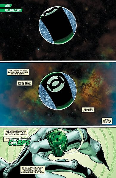 Green Lantern Corps: Edge of Oblivion #1 Preview Page