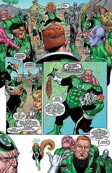 Green Lantern Corps: Edge of Oblivion #1 Preview Page