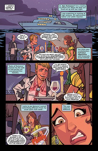 New Romancer #2 Preview Page