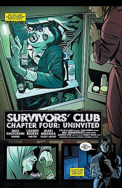 Survivor's Club #4 Preview Page