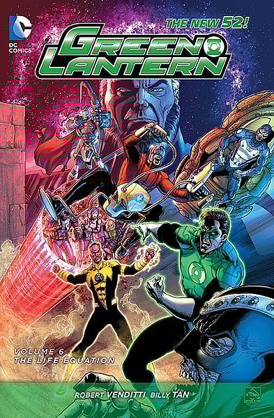 GREEN LANTERN VOL. 6: THE LIFE EQUATION TP Cover