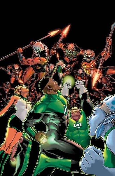GREEN LANTERN CORPS: THE LOST ARMY TP Cover