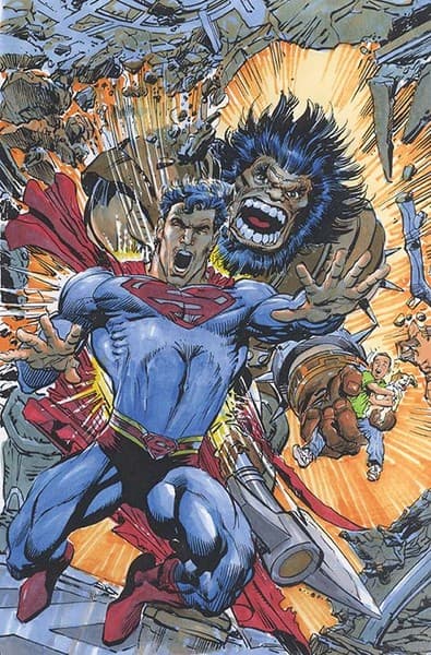 Superman: The Coming of the Superman #2 Cover