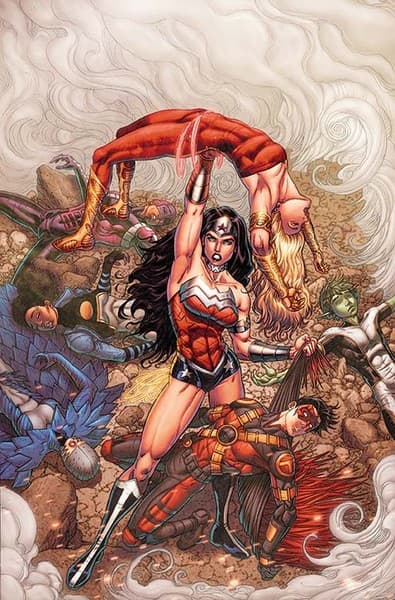 Teen Titans #18 Cover