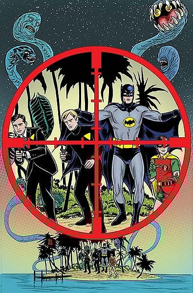 Batman '66 Meet The Man From U.N.C.L.E. #4 Cover