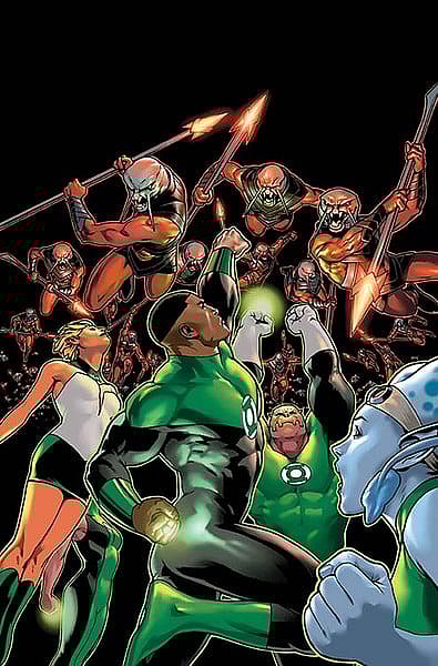 GREEN LANTERN CORPS: THE LOST ARMY TP Cover