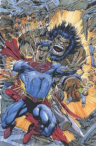 Superman: The Coming of the Superman #2 Cover