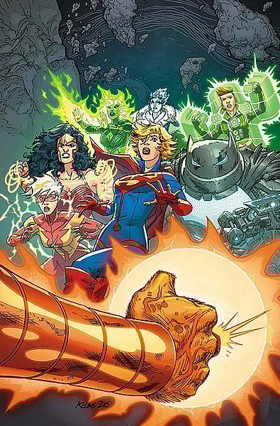 JUSTICE LEAGUE 3001 #11 Cover