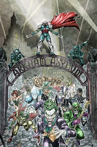 BATMAN/TEENAGE MUTANT NINJA TURTLES #5 Cover