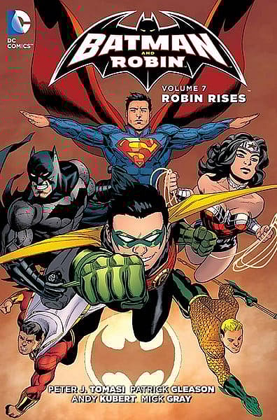 BATMAN AND ROBIN VOL. 7: ROBIN RISES TP Cover