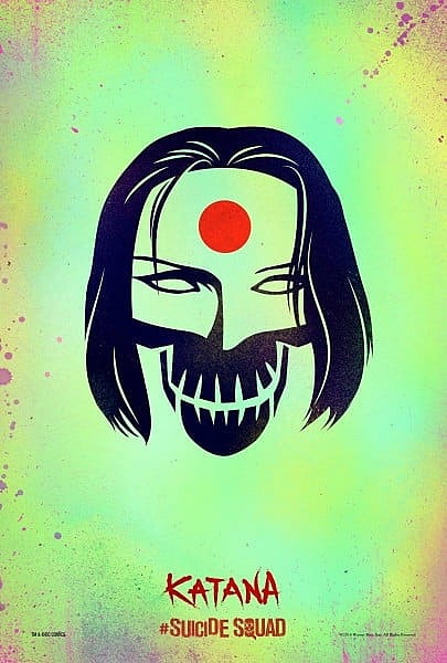 Suicide Squad Katana Movie Poster